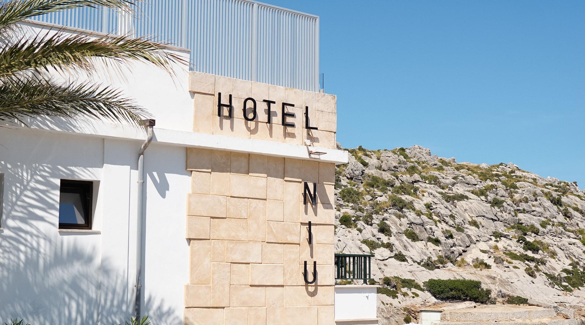 Hoposa Niu Hotel Cala de Sant Vicenc Buitenkant foto