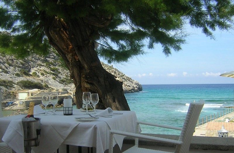 Hoposa Niu Hotel Cala de Sant Vicenc Buitenkant foto