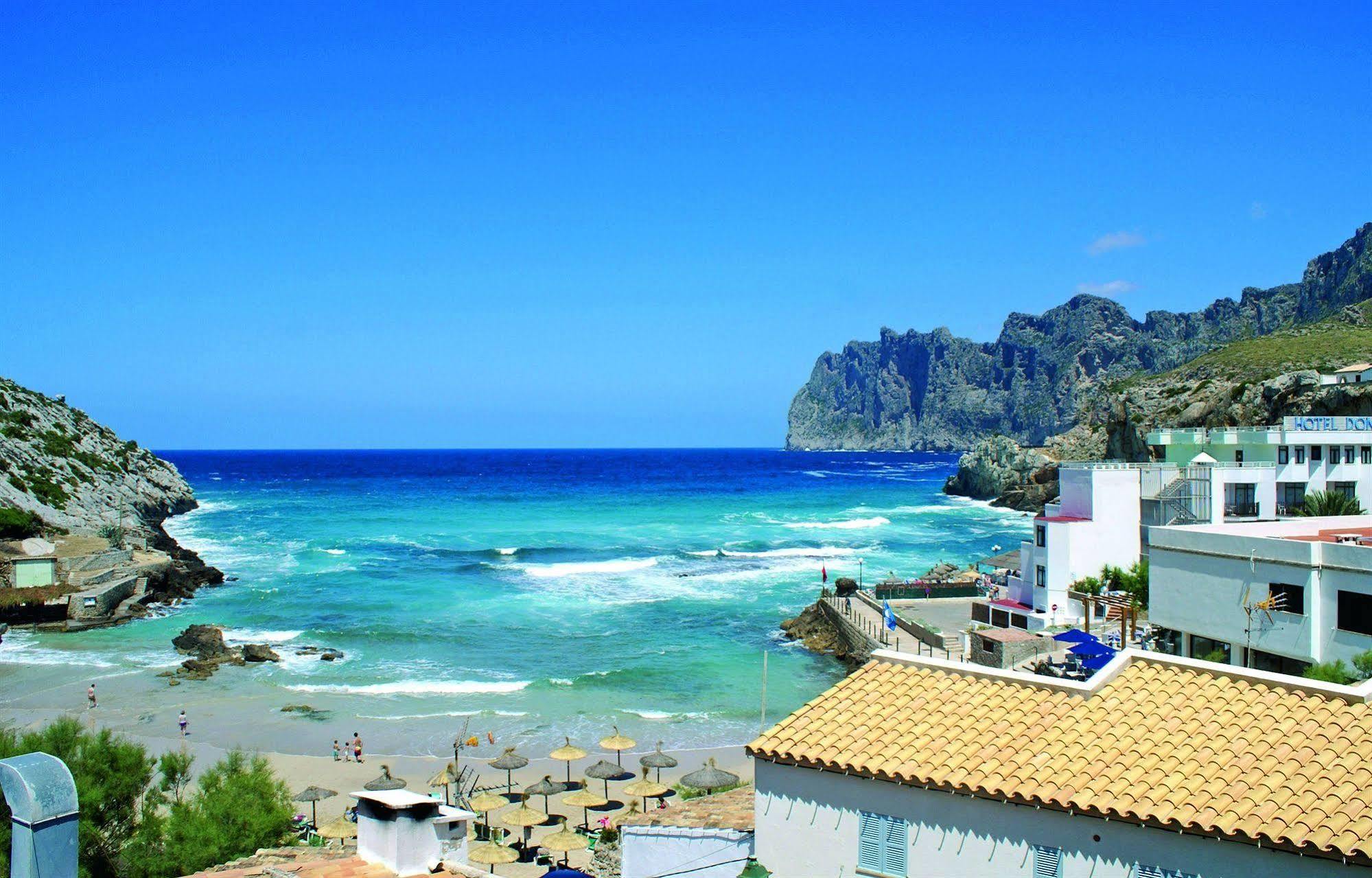 Hoposa Niu Hotel Cala de Sant Vicenc Buitenkant foto